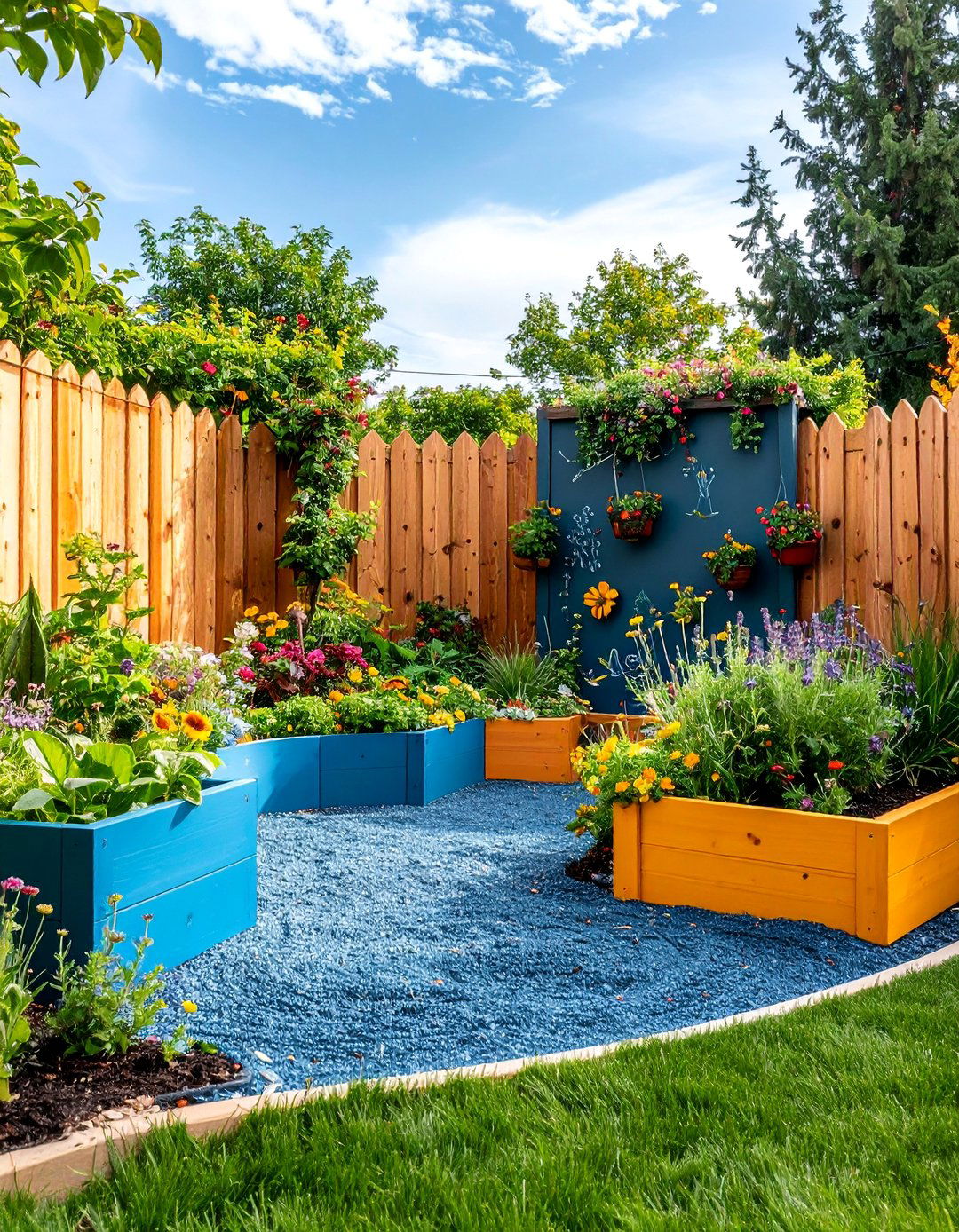 Child Friendly Play Enclosed Garden - 25 Enclosed Garden Ideas