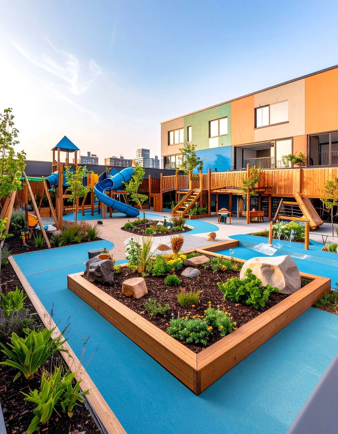 Child Friendly Play Garden - 25 Rooftop Garden Ideas