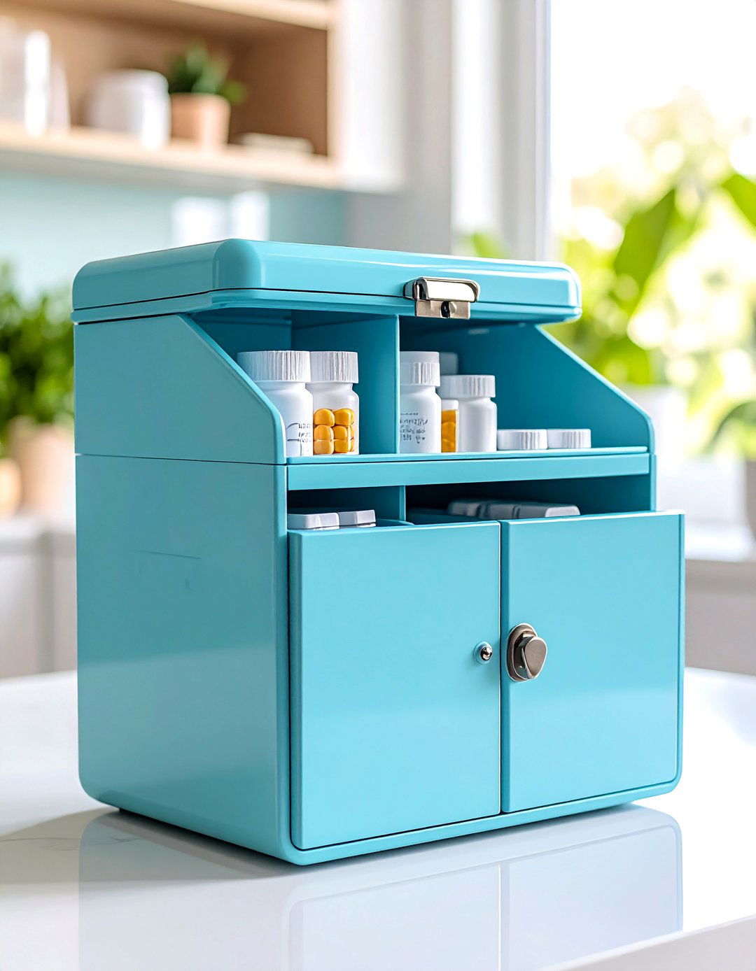 Child Proof Lockable Medicine Storage Box - 25 Medicine Storage Ideas