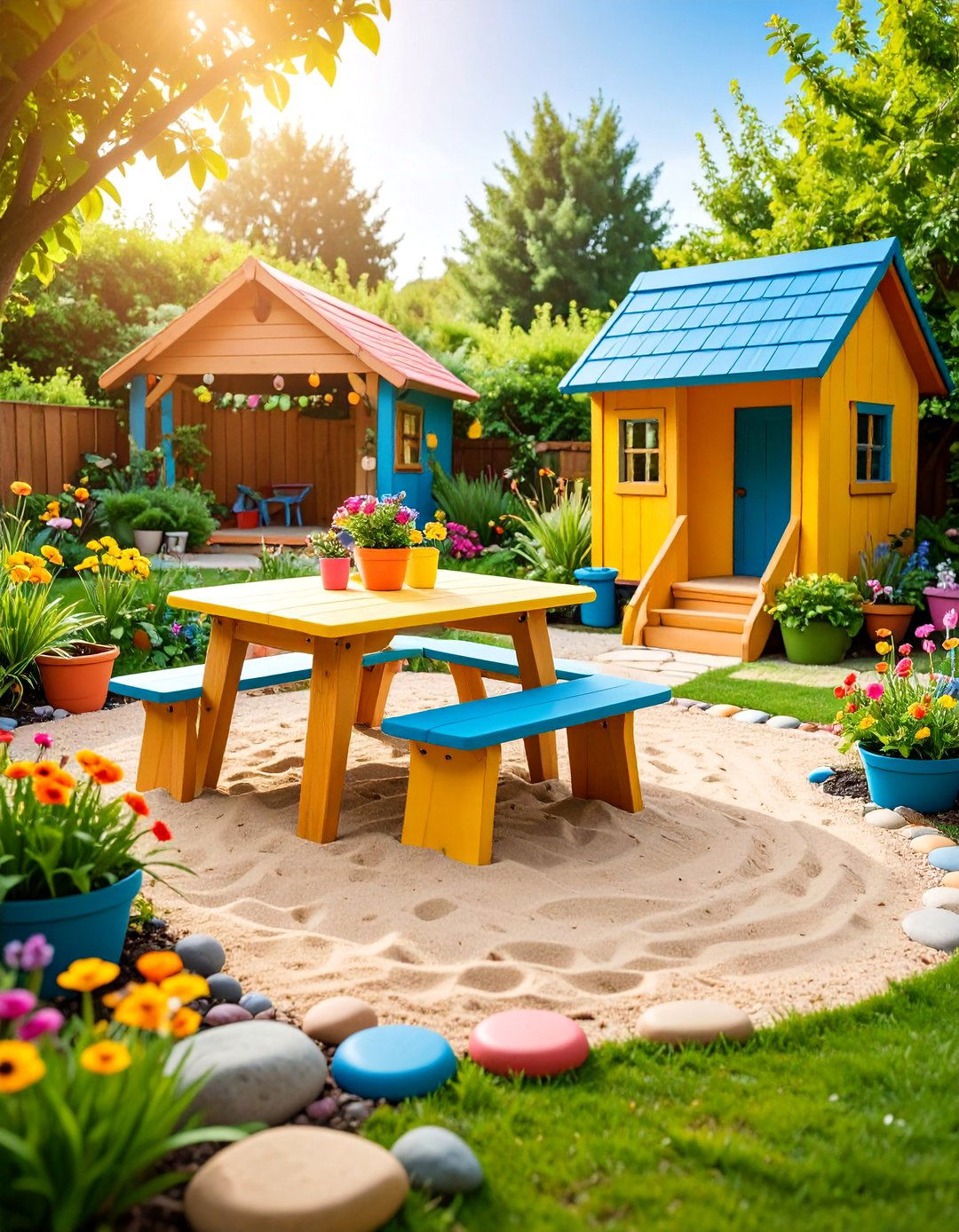 Childrens Adventure Garden Nook - 25 Garden Nook Ideas