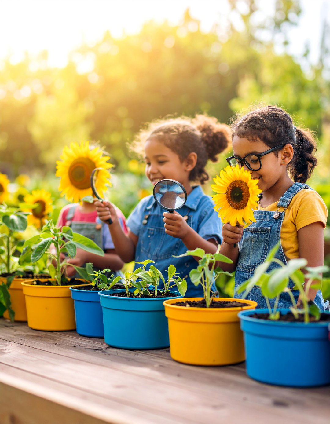 Childrens Educational Indoor Garden with Interactive Elements - 25 Indoor Garden Ideas