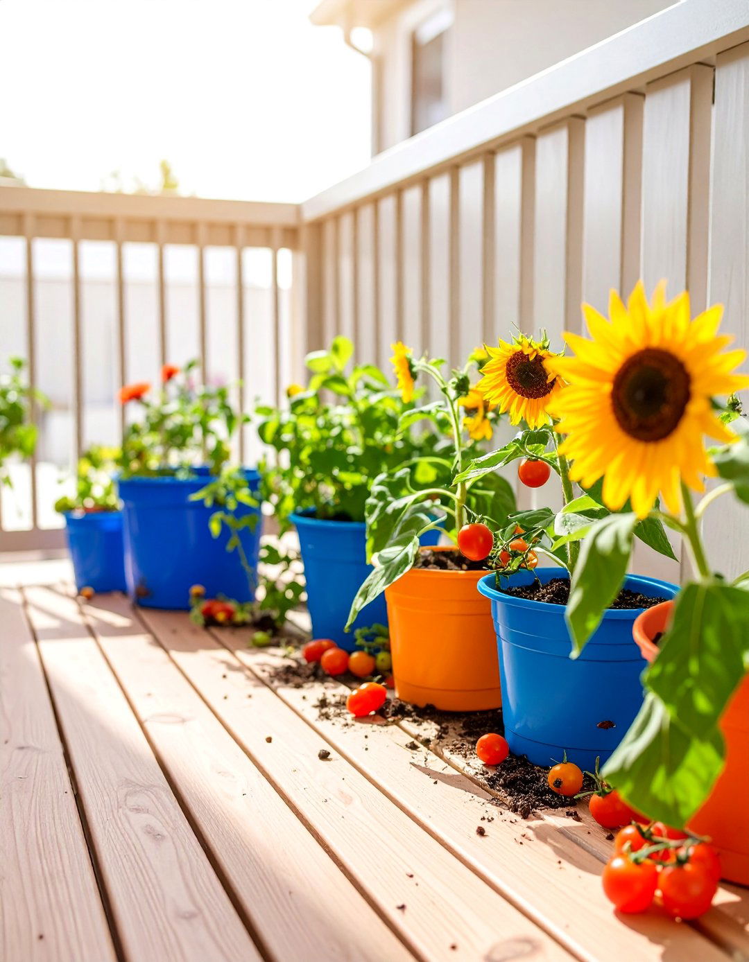 Childrens Interactive Learning Garden - 25 Deck Decorating Ideas With Plants