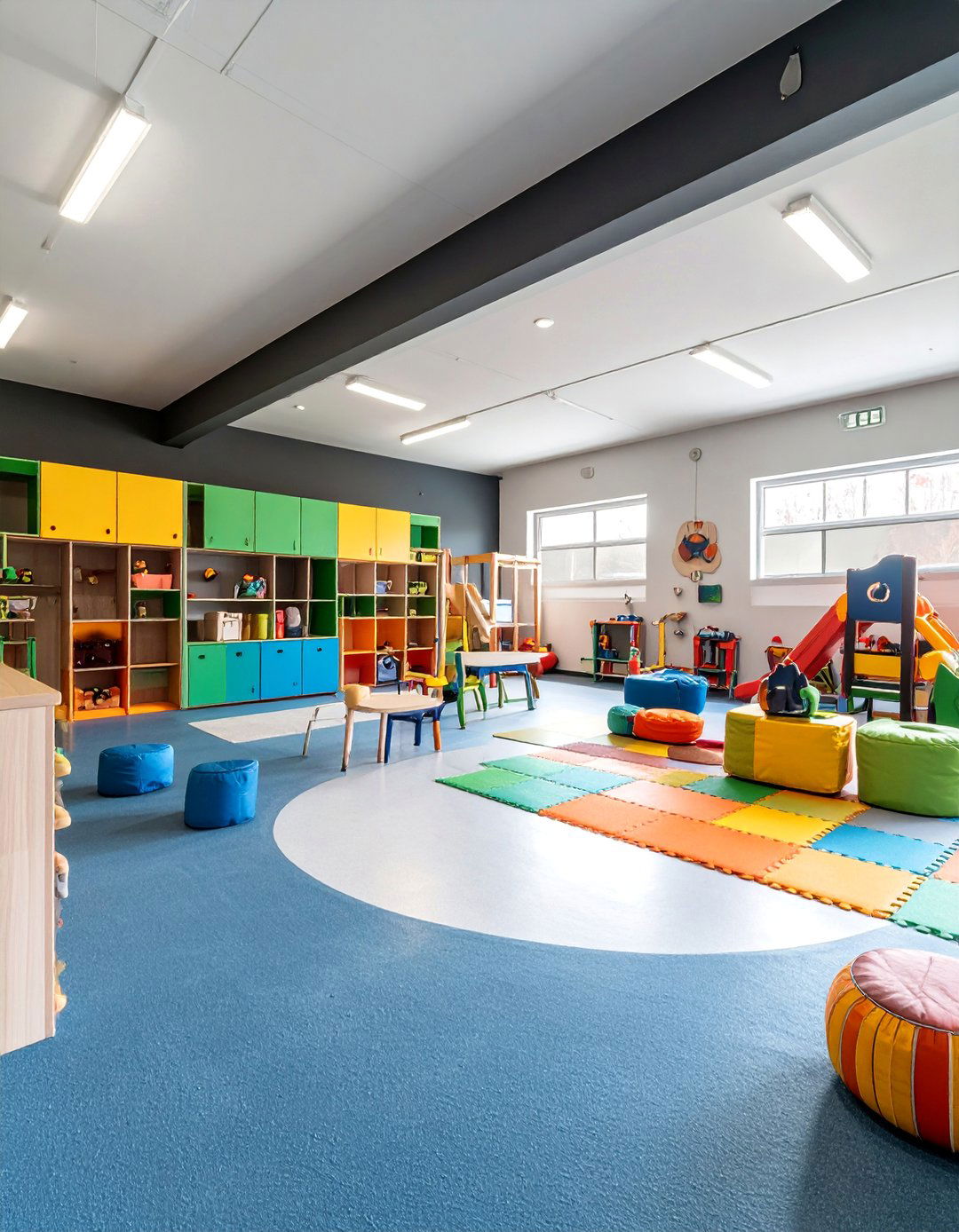 Childrens Play and Activity Zone - 25 Garage Makeover Ideas