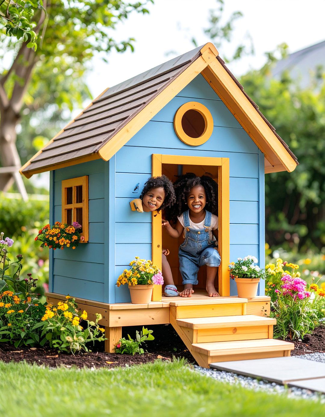 Childrens Playhouse Adventure Base - 25 Garden Room Ideas