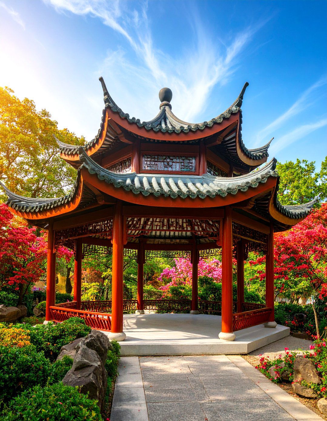 Chinese Imperial Garden Greenhouse - 25 Fantasy Greenhouse Ideas