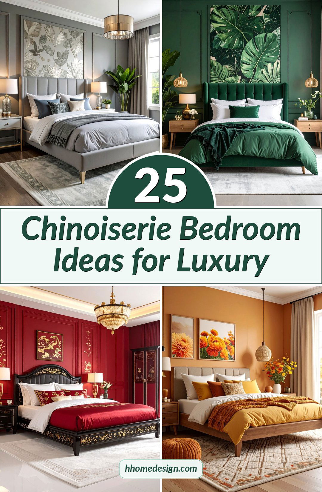 25 Chinoiserie Bedroom Ideas for Luxury