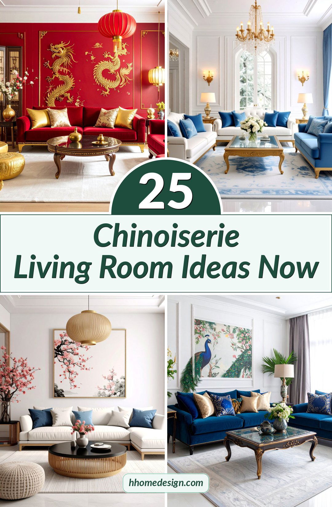 25 Chinoiserie Living Room Ideas Now