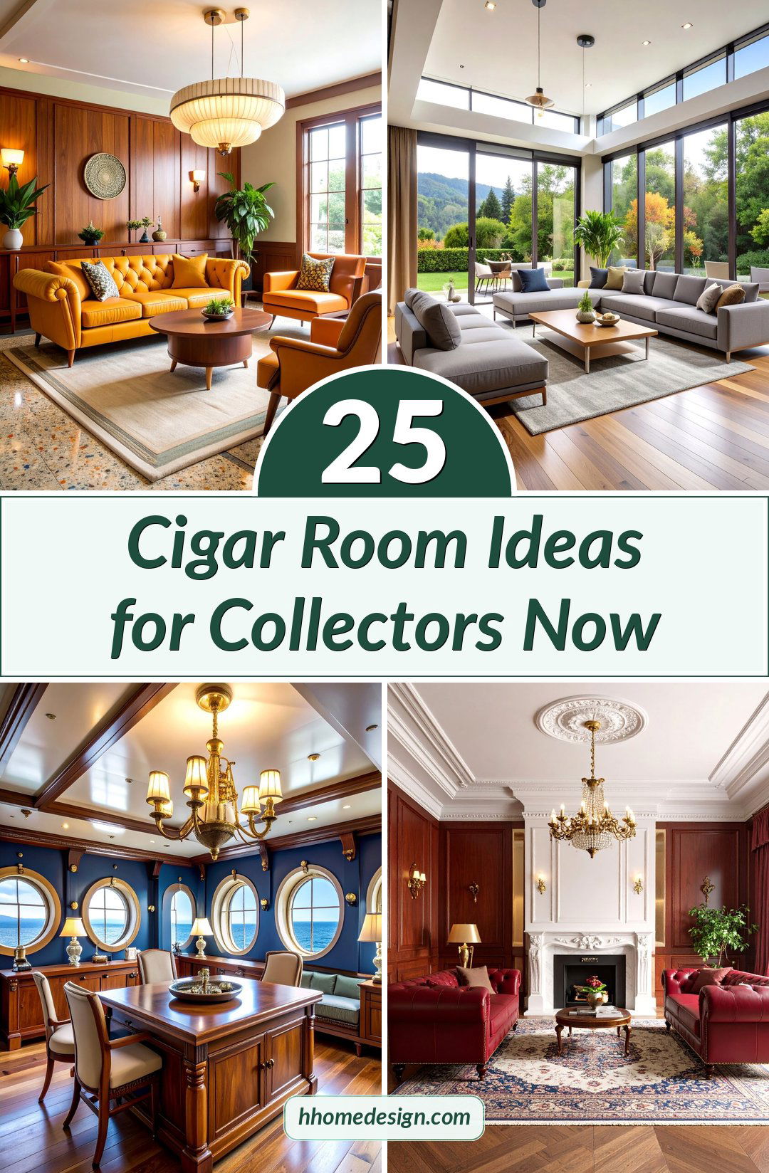 25 Cigar Room Ideas for Collectors Now