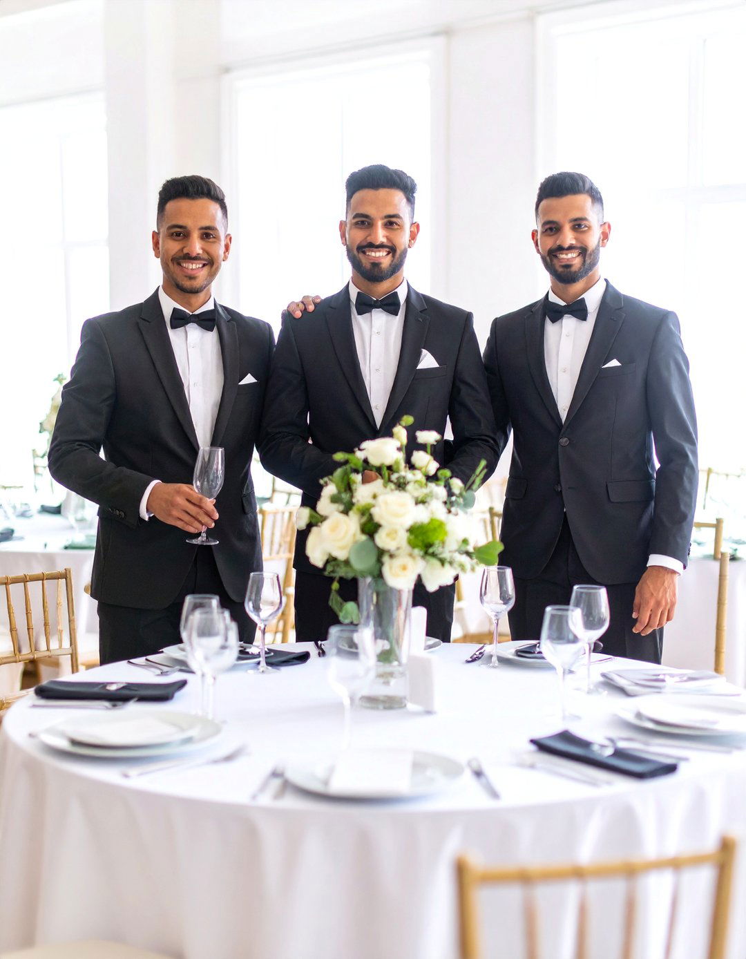 Classic Black Tie Black and White Formal - 25 Black and White Wedding Ideas