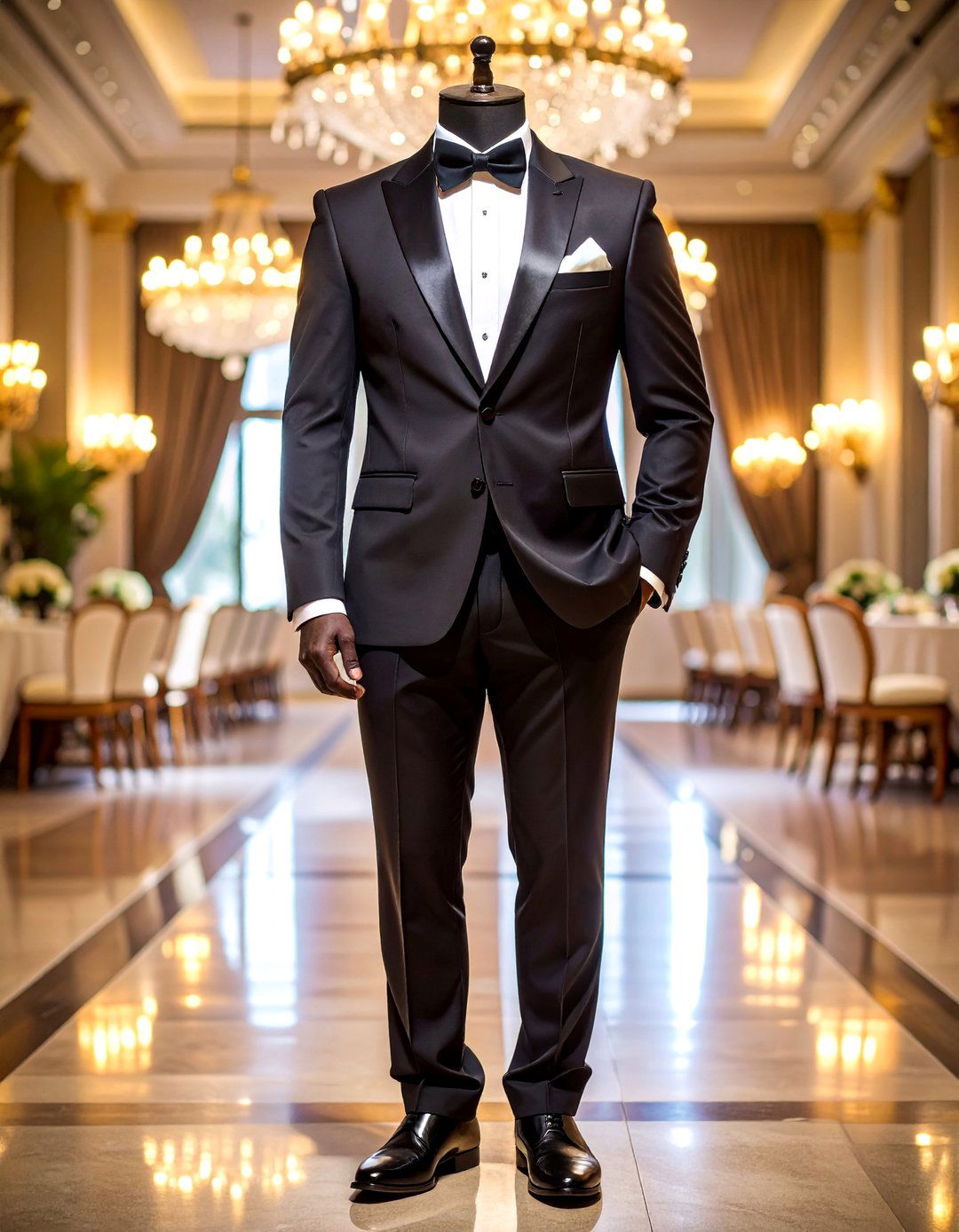 Classic Black Tuxedo Wedding Outfit - 25 Men's Wedding Outfit Ideas