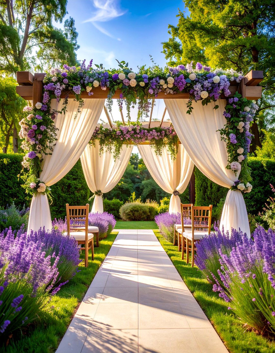 Classic Lavender Garden Wedding Theme - 25 Purple Wedding Theme Ideas