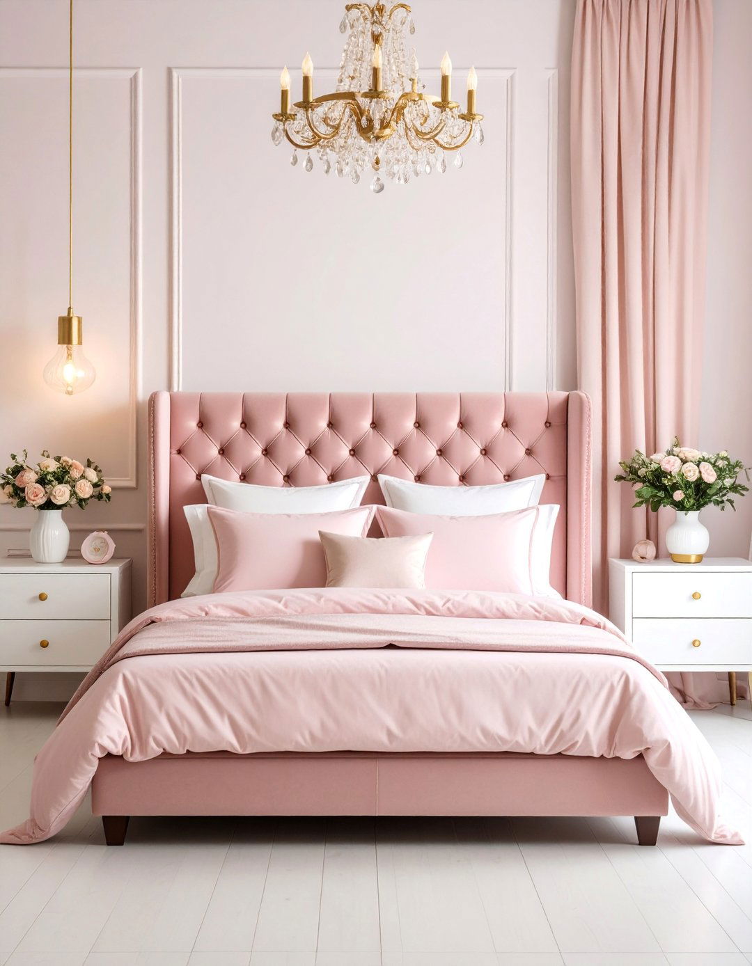 Classic Pink Dreamhouse Bedroom - 25 Barbie Room Ideas