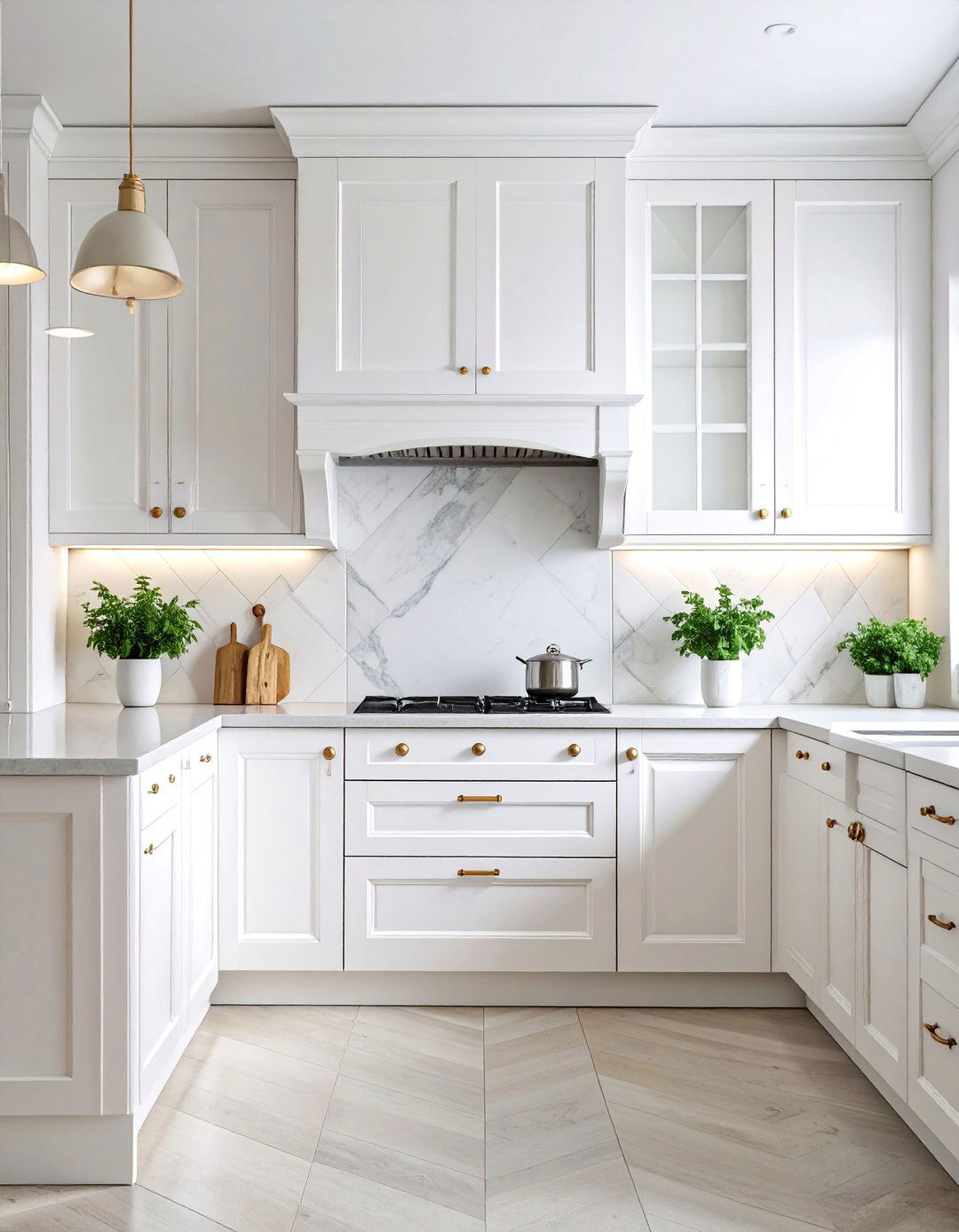 Classic White Cabinets with Black Appliances - 25 What Color Cabinets Go With Black Appliances