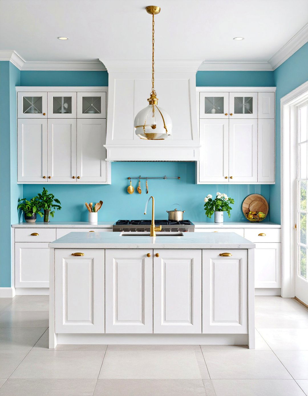Classic White Shaker Floor to Ceiling Cabinets - 25 Floor to Ceiling Kitchen Cabinets