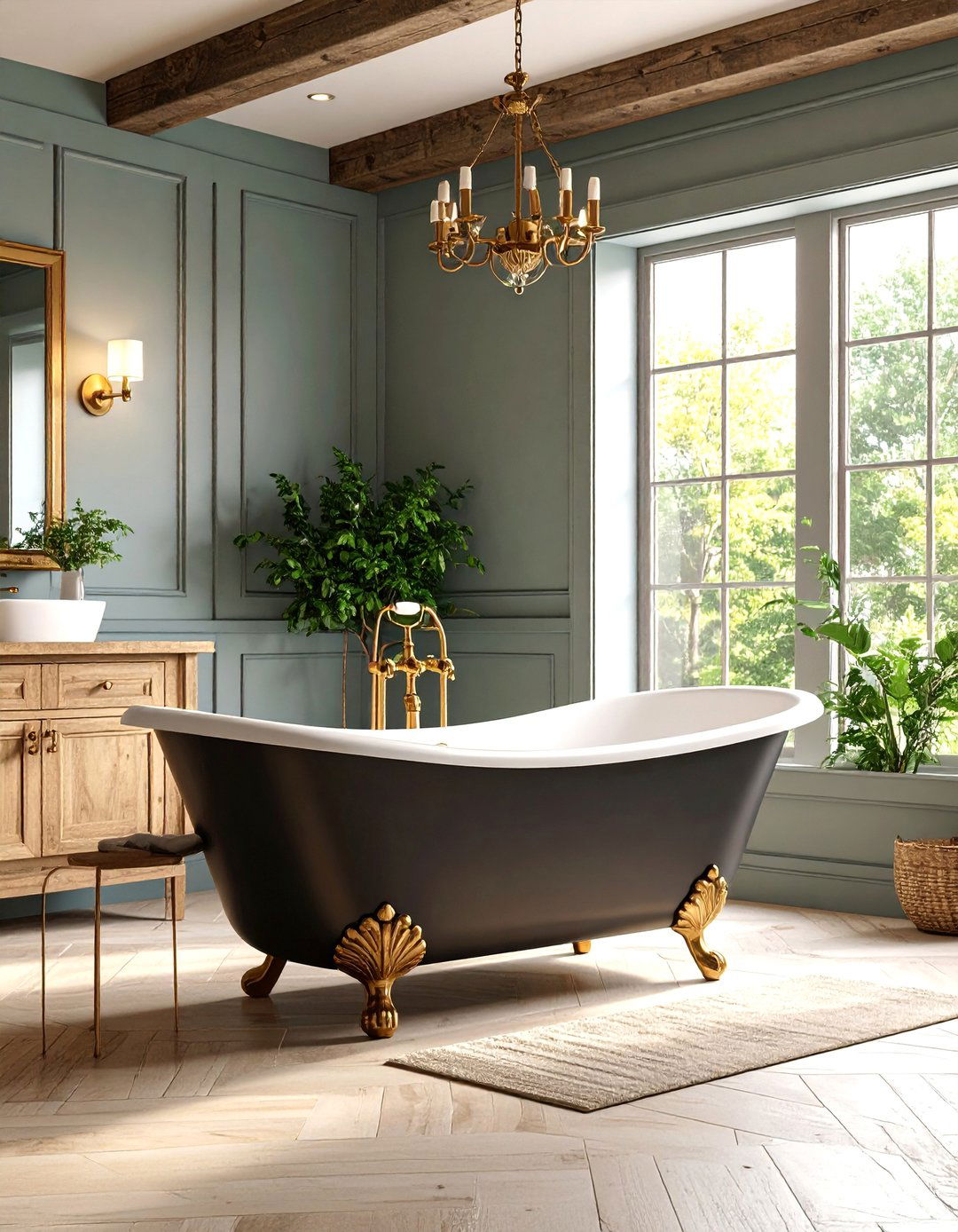 Clawfoot Tub Ranch Bathroom - 25 Western Bathroom Ideas