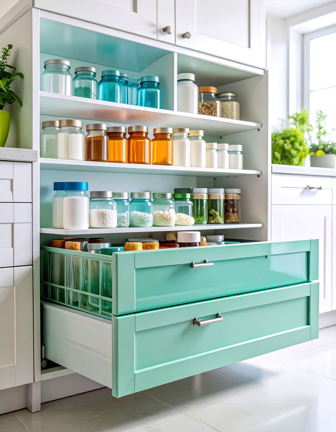 Clear Acrylic Drawer Medicine Storage System - 25 Medicine Storage Ideas