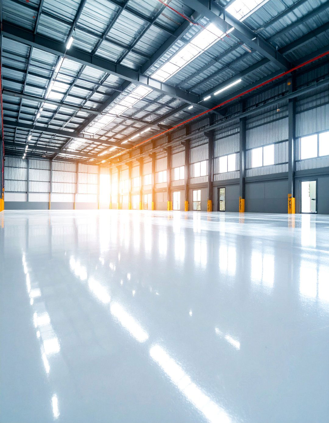 Clear Epoxy Floor Finish - 25 Types of Concrete Floor Finishes