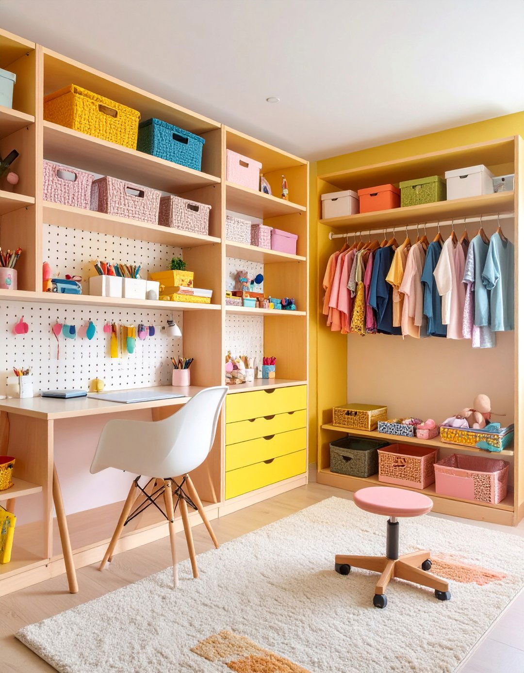Closet Conversion Craft Room - 25 Small Craft Room Ideas