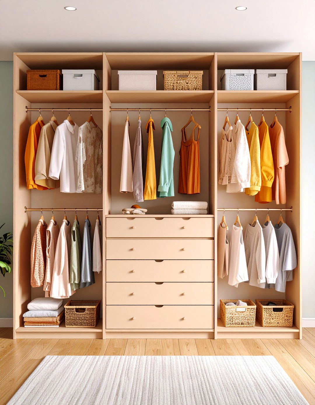 Closet Door Over The Door System - 25 Laundry Basket Storage Ideas