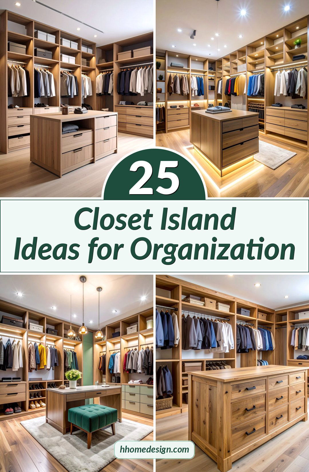25 Closet Island Ideas for Organization