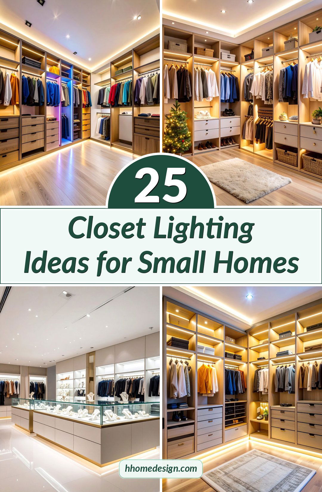 25 Closet Lighting Ideas for Small Homes