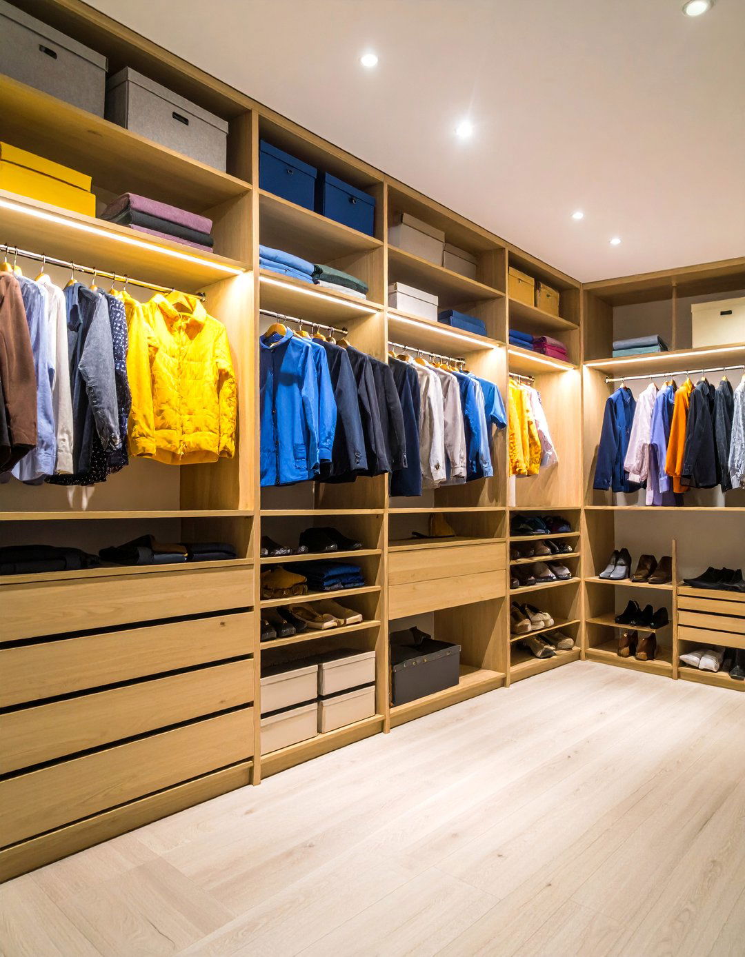 Closet Shelving with Ventilated Design Features - 25 Closet Shelving Ideas