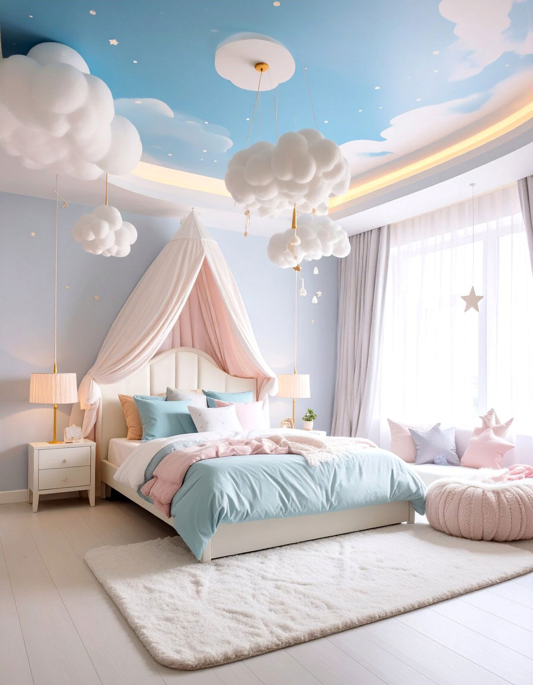 Cloud Castle Unicorn Bedroom - 25 Unicorn Bedroom Ideas