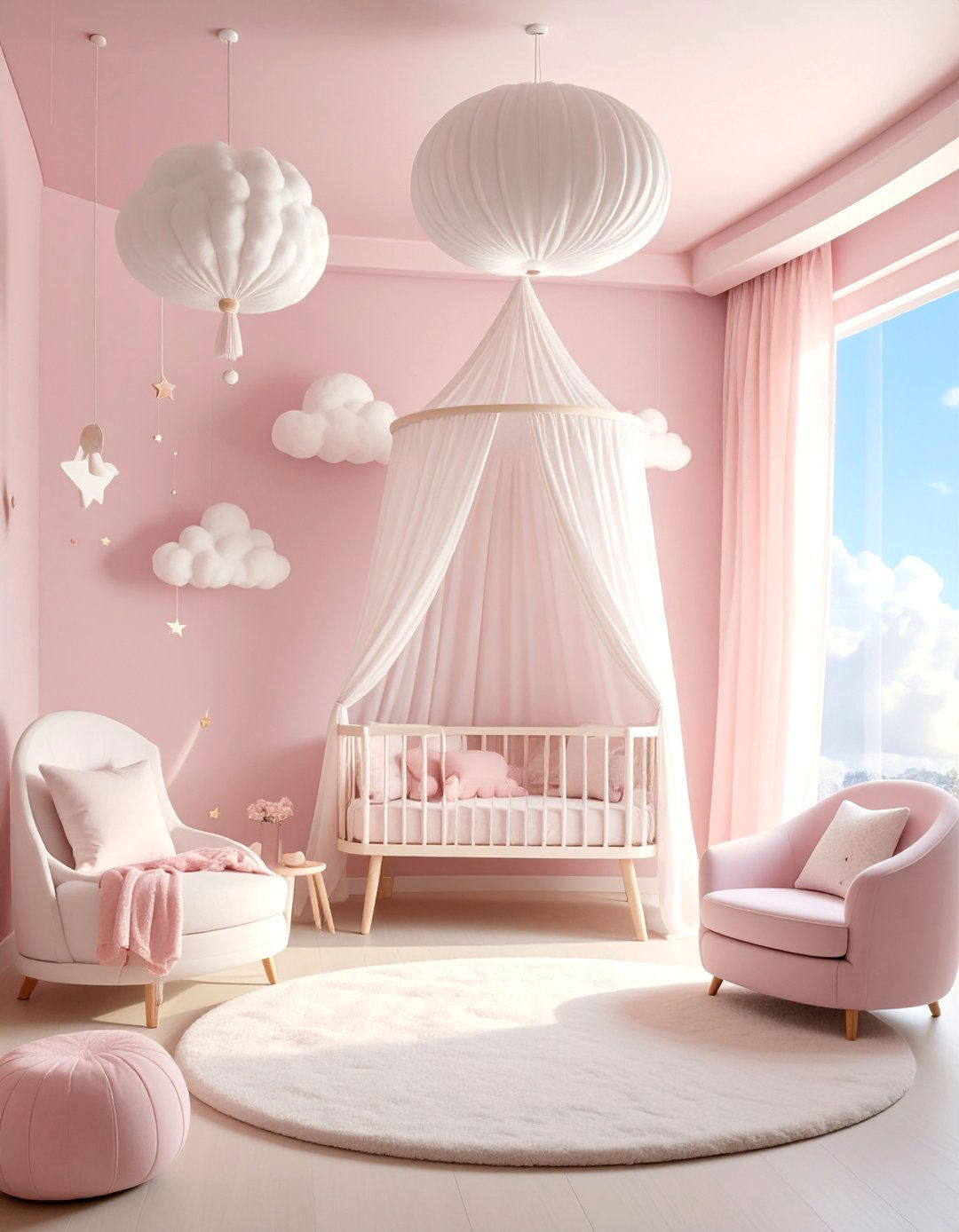 Cloud City Floating Serenity Design - 25 Star Wars Nursery Ideas