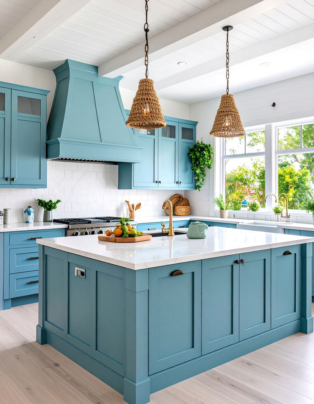 Coastal Beach House Kitchenette - 25 Kitchenette Ideas