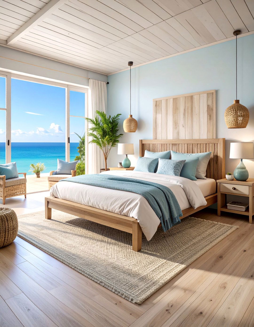 Coastal Bedroom Retreat - 25 Bedroom Decor Ideas