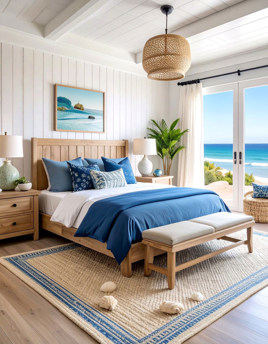Coastal Bedroom with Nautical Inspiration - 25 Bedroom Interior Design Ideas