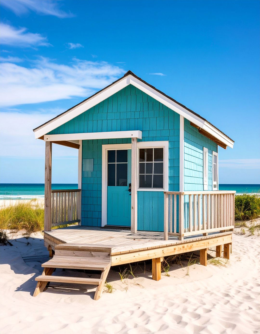 Coastal Boardwalk Wood Shed - 25 wood shed ideas