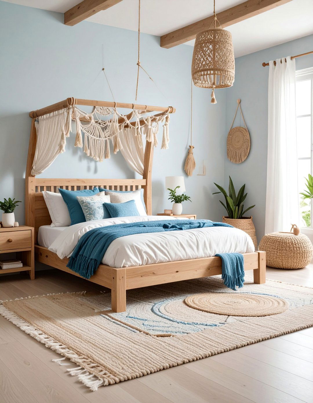 Coastal Boho Toddler Bedroom - 25 Boho Toddler Room Ideas