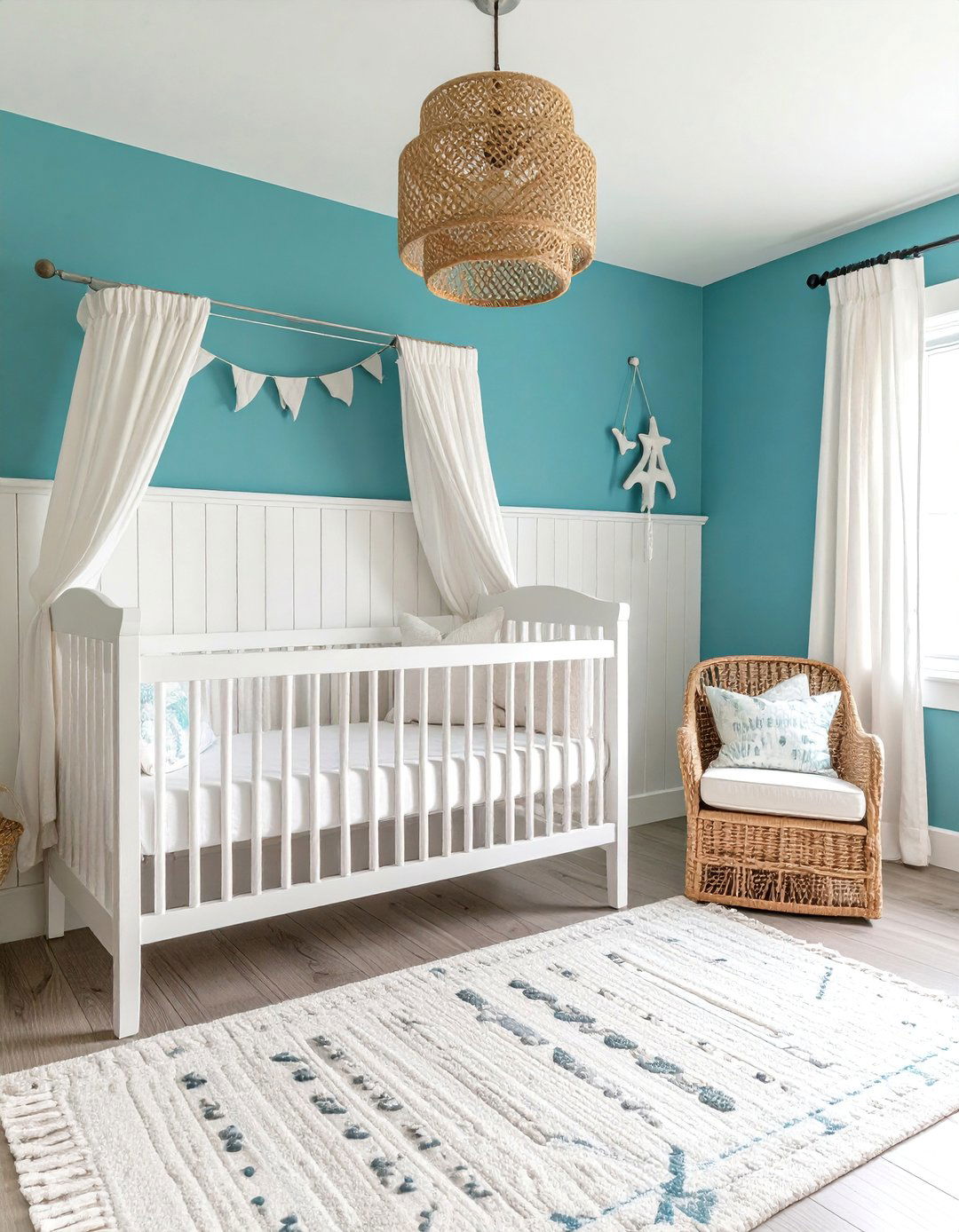 Coastal Breeze Baby Girl Nursery - 25 Baby Girl Nursery Ideas
