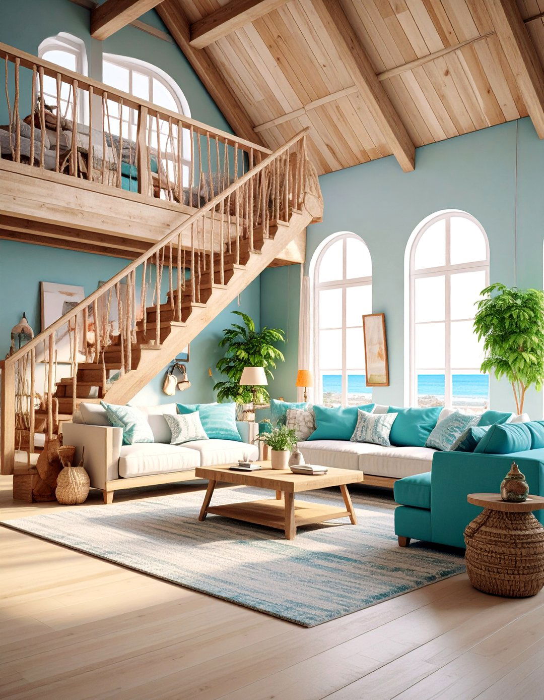 Coastal Breeze Loft Sanctuary - 25 Loft Ideas