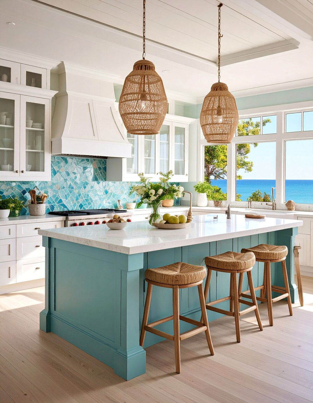 Coastal Breeze Off white Kitchen Cabinets - 25 Off-white Kitchen Cabinets