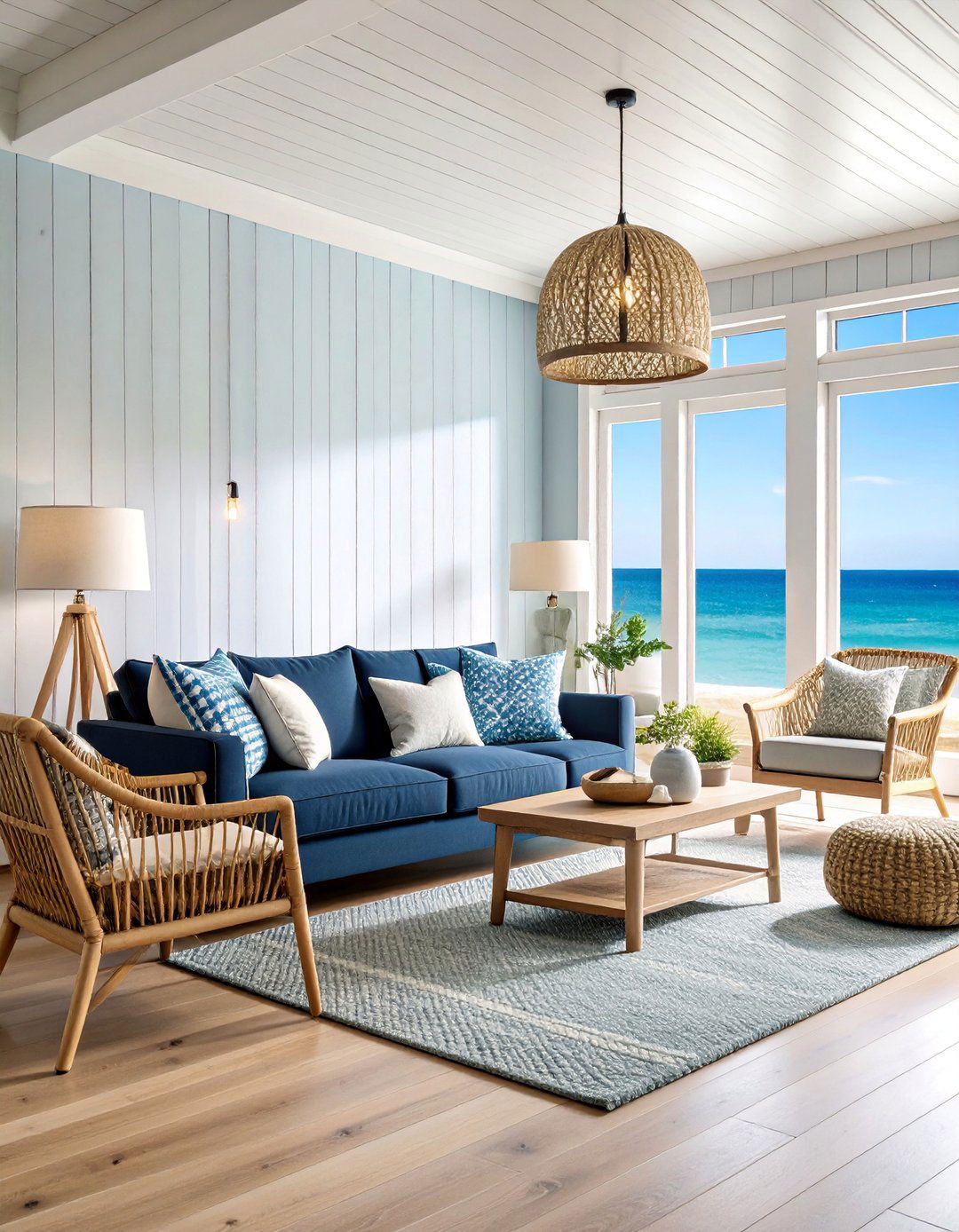Coastal Charcoal Board Black Floor Living Room - 25 Black Floor Living Room Ideas