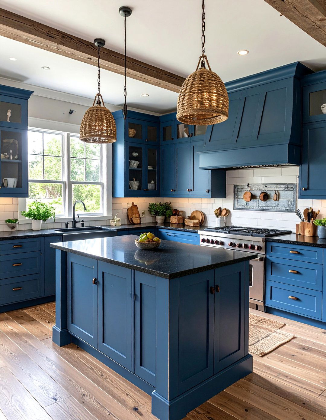 Coastal Cottage Black Granite Kitchen - 25 Black Granite Countertops Kitchen Ideas