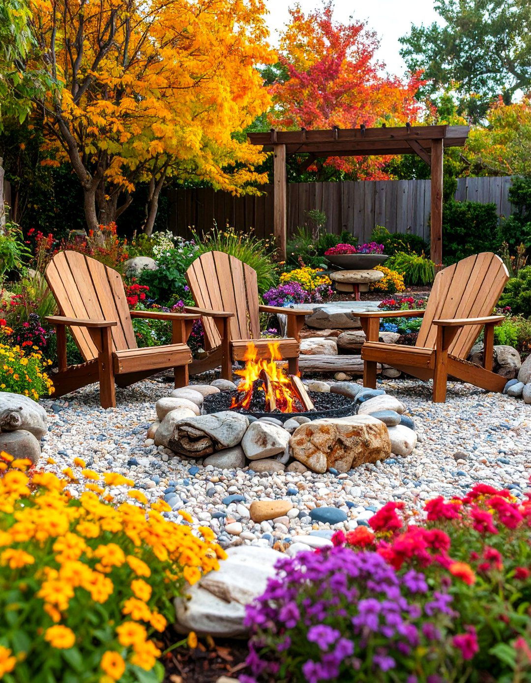 Coastal Driftwood Gravel Garden - 25 Gravel Garden Ideas