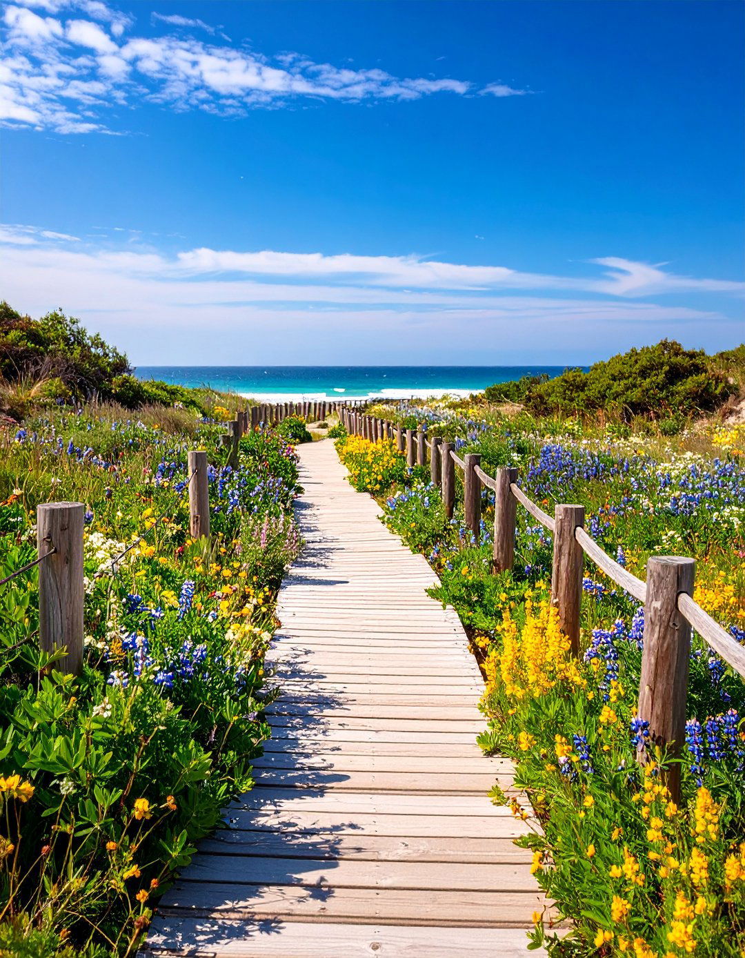 Coastal Dune Wildflower Garden - 25 Wildflower Garden Ideas