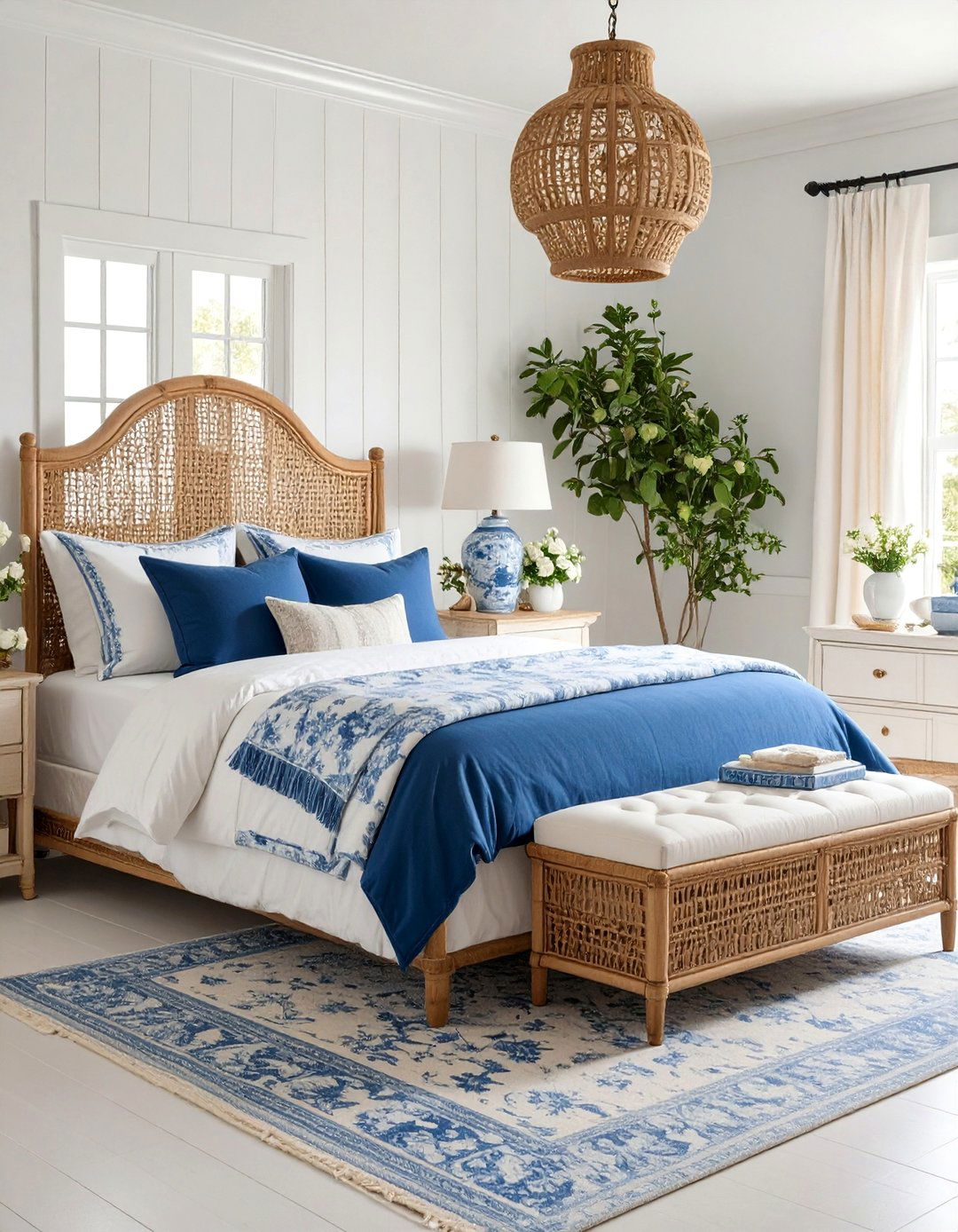 Coastal Grandmillennial Haven - 25 Aesthetic Room Ideas