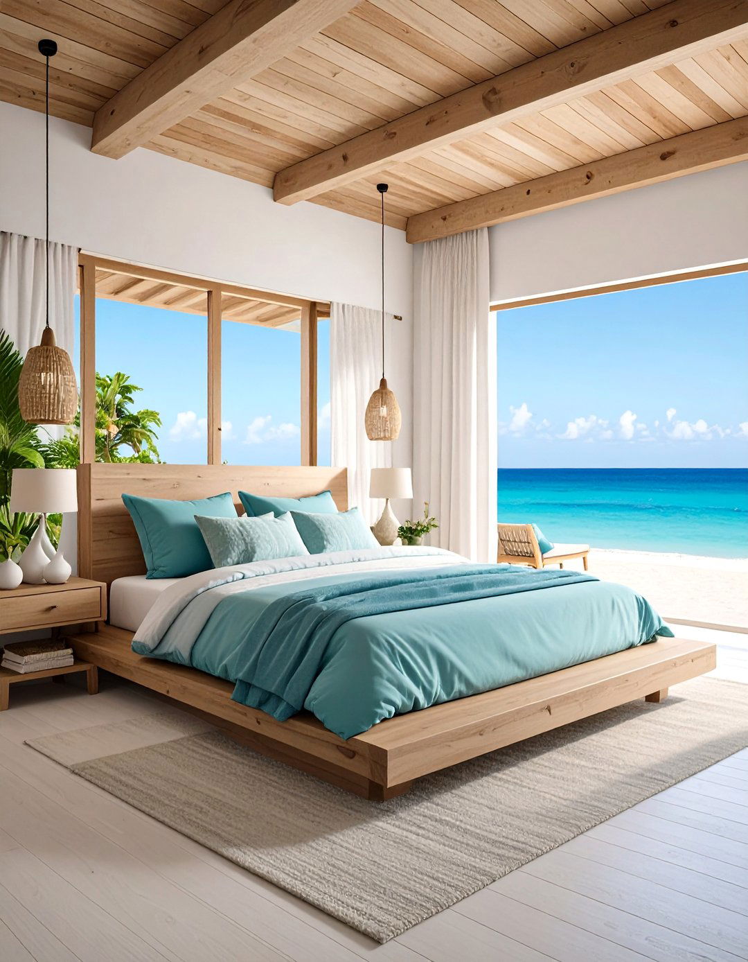 Coastal Luxury Master Suite - 25 Luxury Interior Design Ideas
