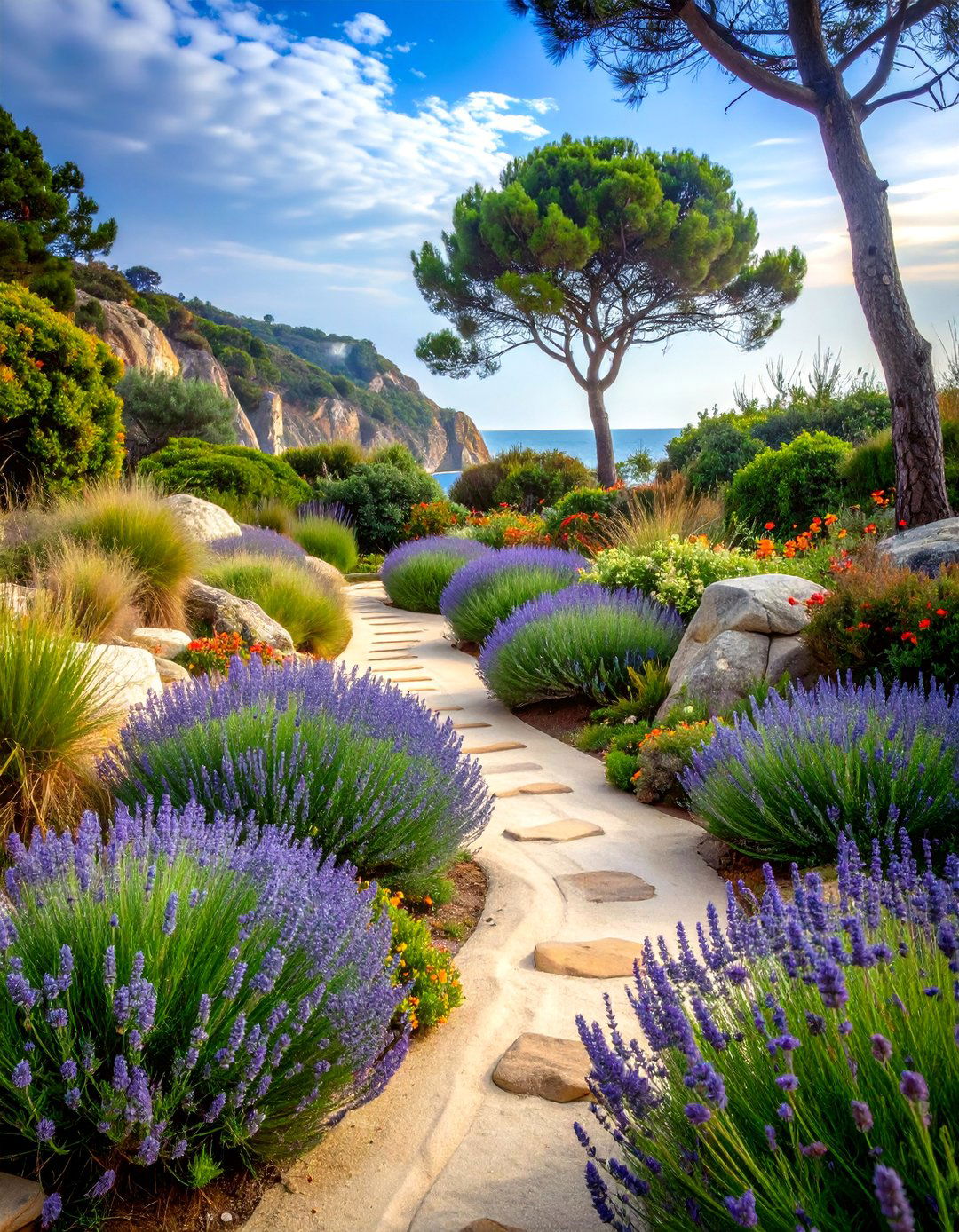 Coastal Mediterranean Dune Garden - 25 Mediterranean Garden Ideas