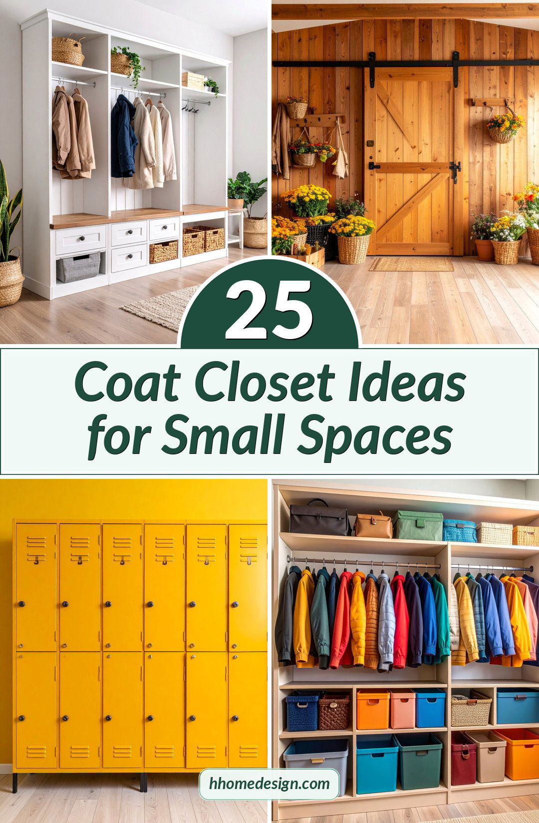 25 Coat Closet Ideas for Small Spaces