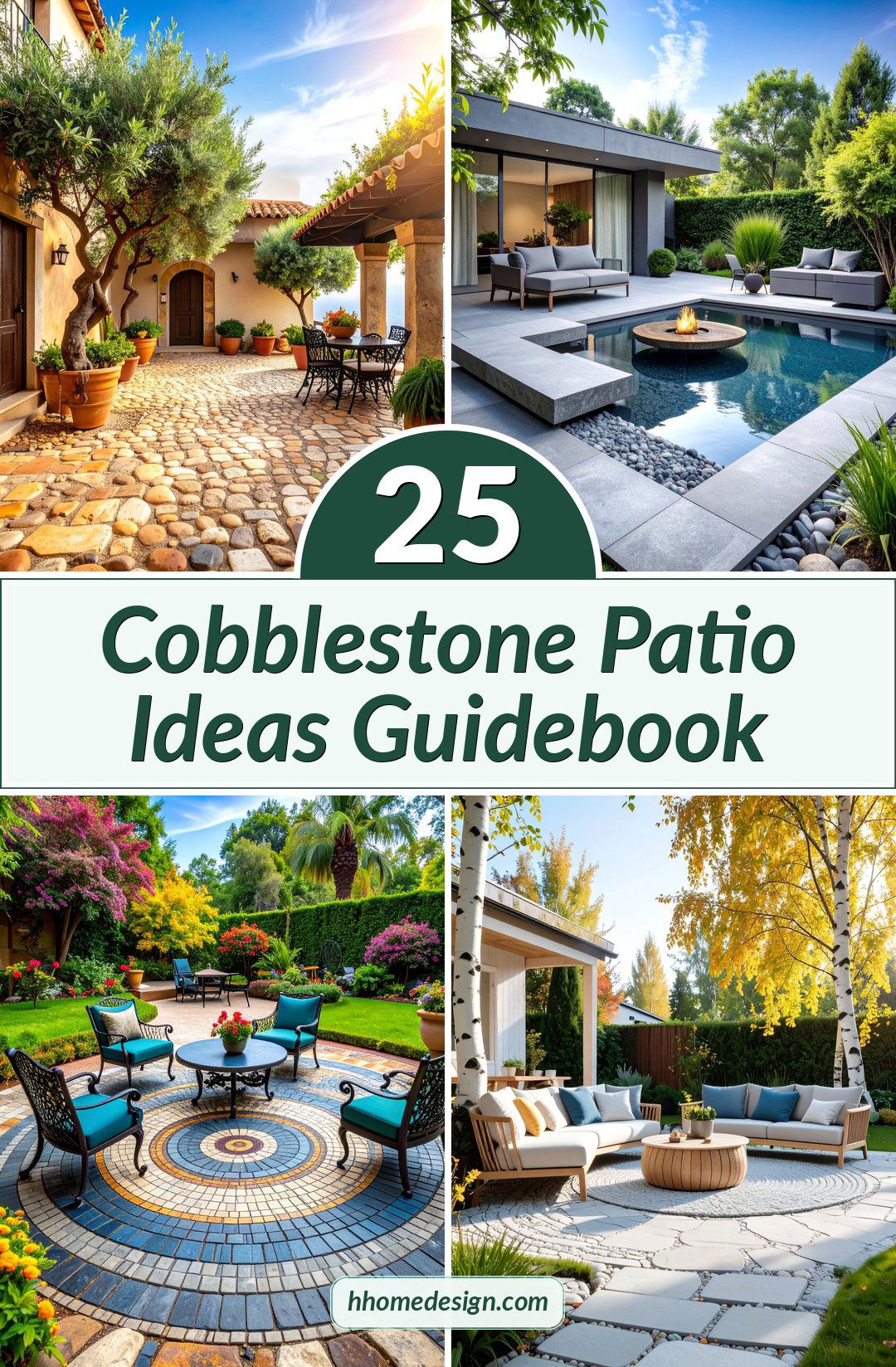 25 Cobblestone Patio Ideas Guidebook