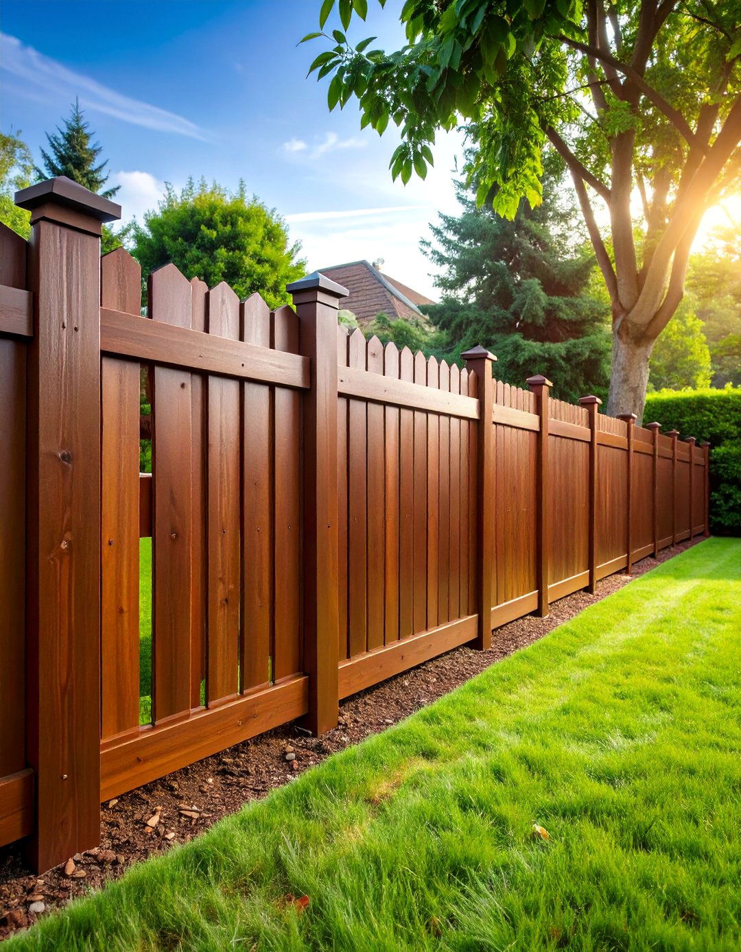 Coffee Brown Richness - 25 Fence Stain Colors