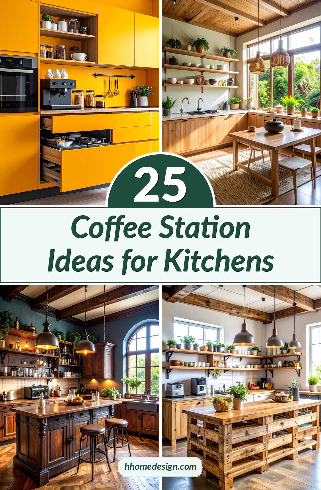 25 Coffee Station Ideas for Kitchens