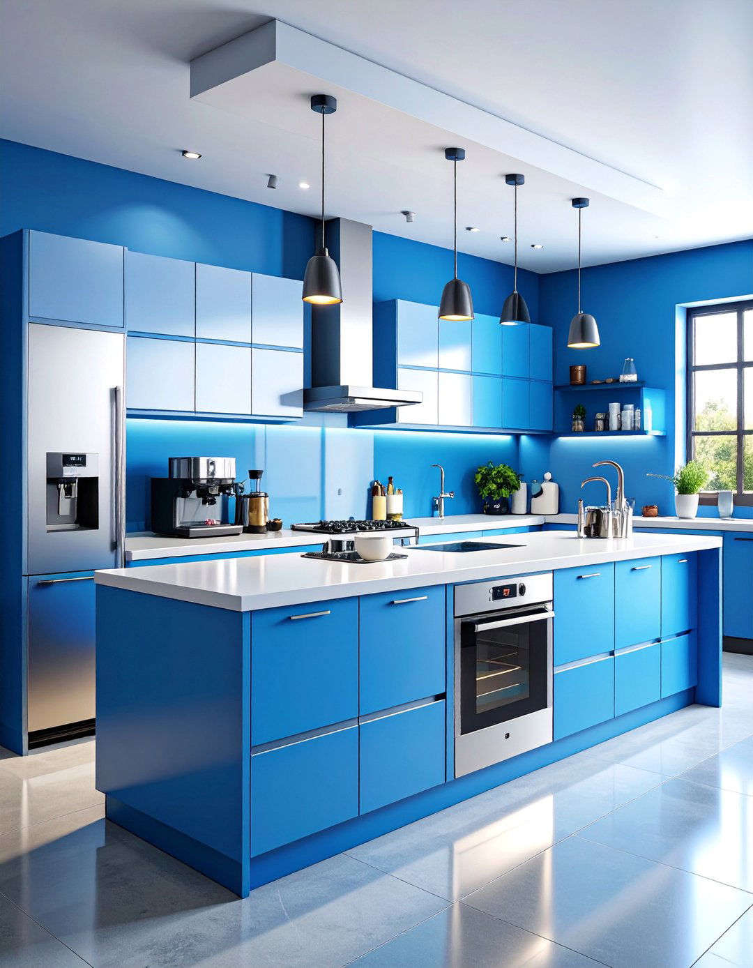 Coffee Station Kitchen with White Appliances and Beverage Focus - 25 Kitchen With White Appliances Ideas