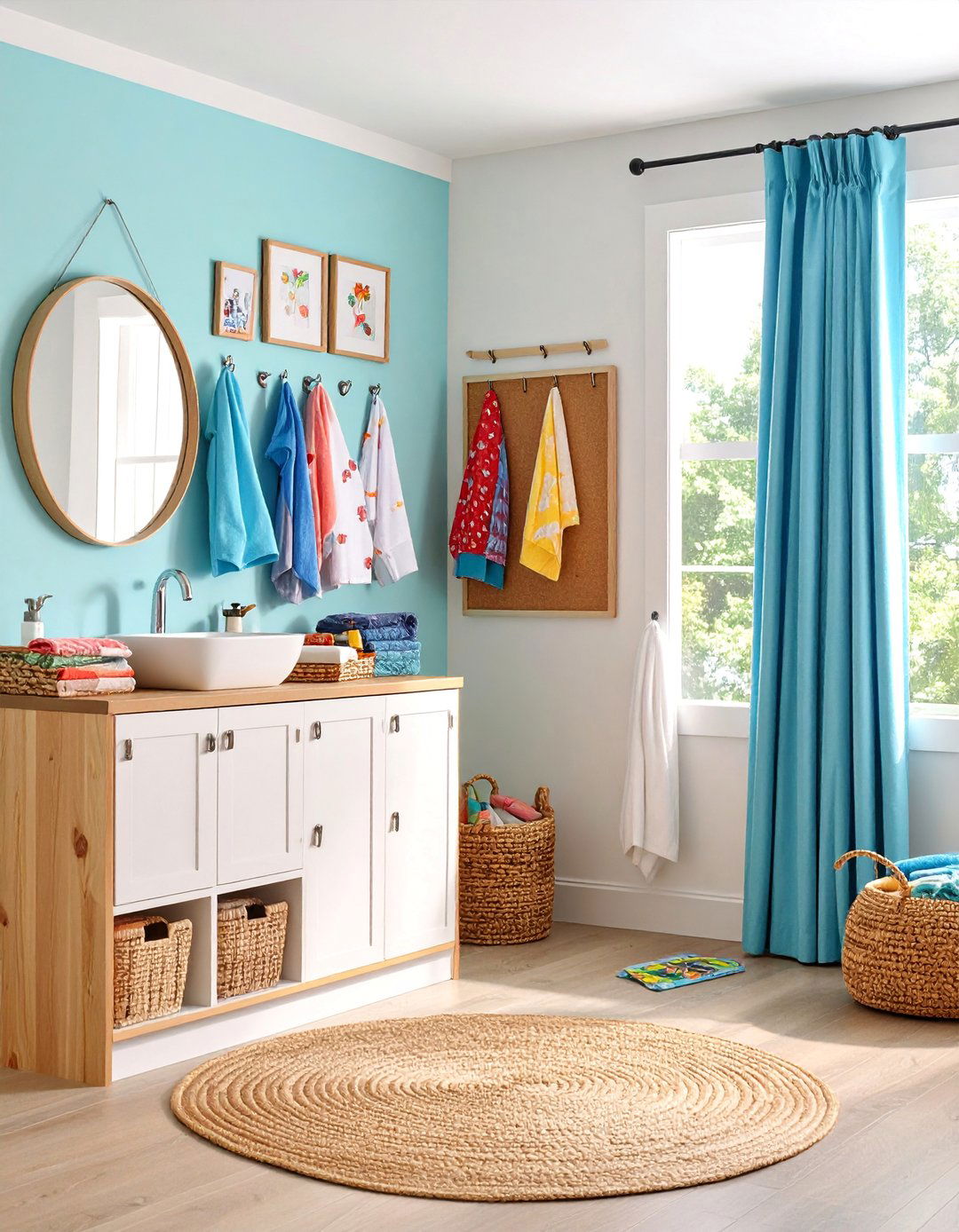 Collegiate Spirit Dorm Bathroom Pride - 25 Dorm Bathroom Ideas