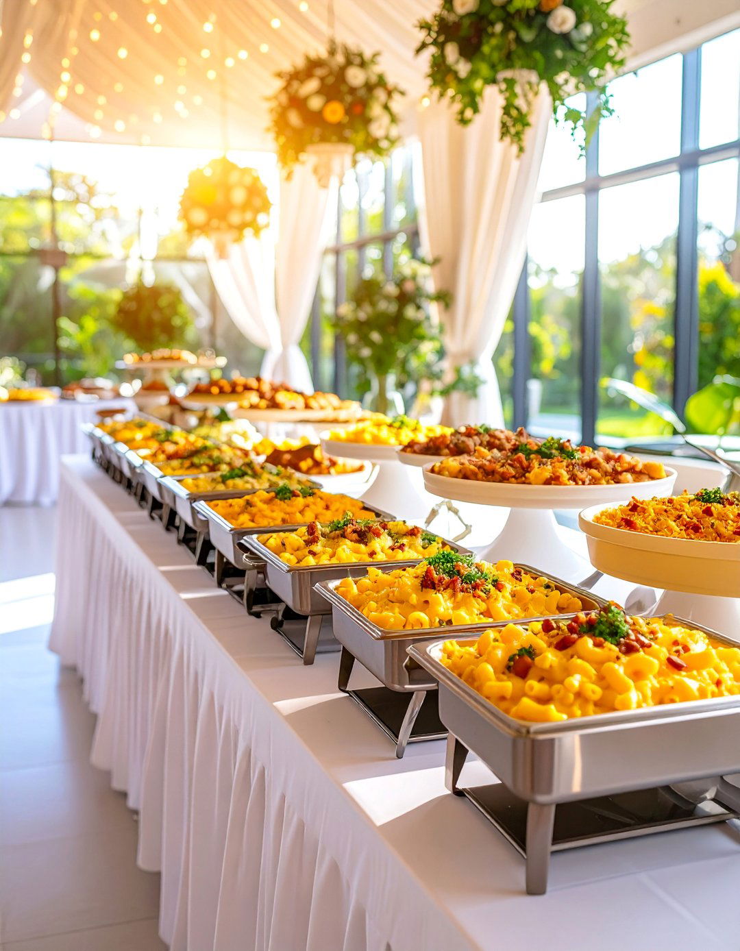 Comfort Food Mac and Cheese Bar - 25 Wedding Food Ideas